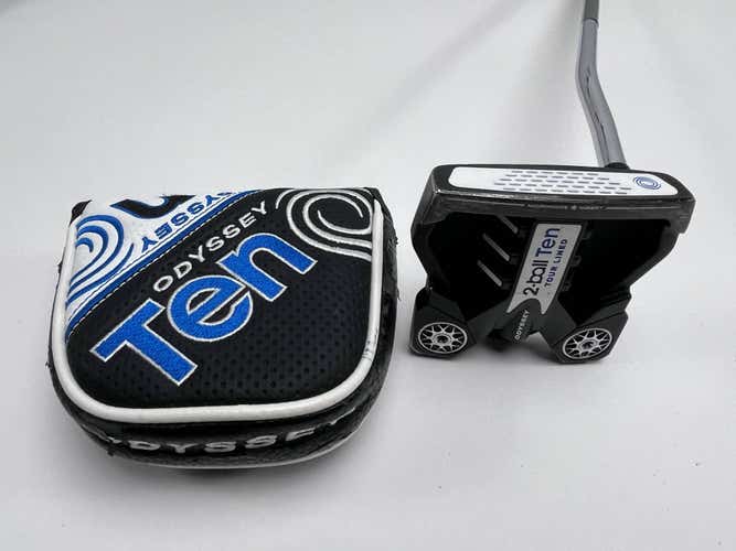 Odyssey 2-Ball Ten Tour Lined Stroke Lab Putter 34" Mens RH HC