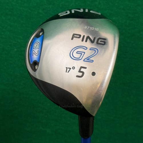 Ping G2 Black Dot Fairway Wood 17 5 Grafalloy Blue Graphite Stiff w/ HC