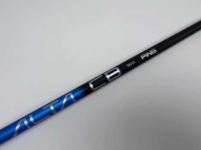 Ping Alta CB 50g Stiff Graphite Driver Shaft 44.75" - G440 Adapter