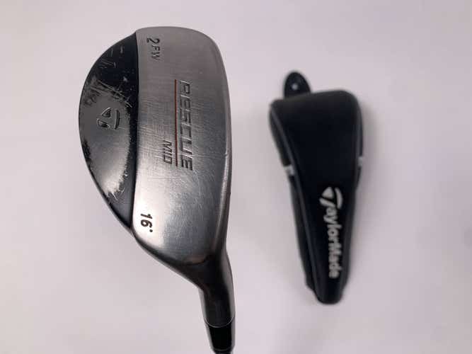 TaylorMade Rescue Mid 2 Hybrid 16* True Temper Dynamic Gold S300 Stiff RH HC