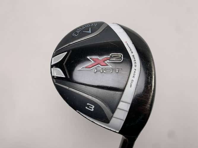 Callaway X2 Hot Womens 3 Fairway Wood 15* Ladies RH Undersize Grip