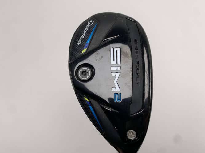TaylorMade SIM2 Rescue 3 Hybrid 19.5* Tensei Blue Raw AV Series 80g Stiff RH