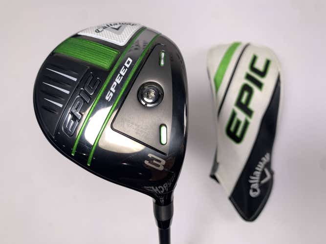 Callaway EPIC Speed 3 Fairway Wood 15* HZRDUS Smoke iM10 6.0 70g Stiff RH HC