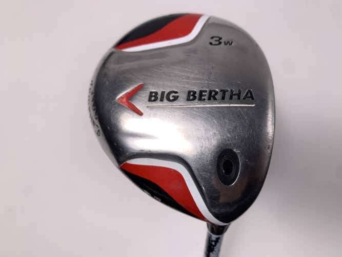 Callaway Big Bertha 2007 3 Fairway Wood 15* 70g Stiff Graphite Mens RH