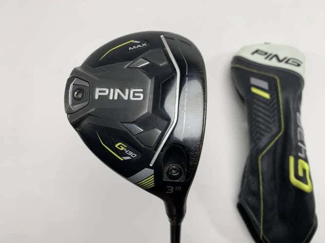 Ping G430 Max 3 Fairway Wood 15* Alta CB 65g Regular Graphite Mens RH HC