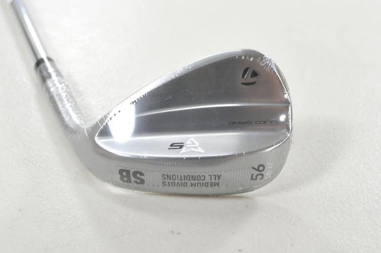 TaylorMade Milled Grind 5 Chrome 56*-12 Wedge Right DG Tour Issue Steel # 218777