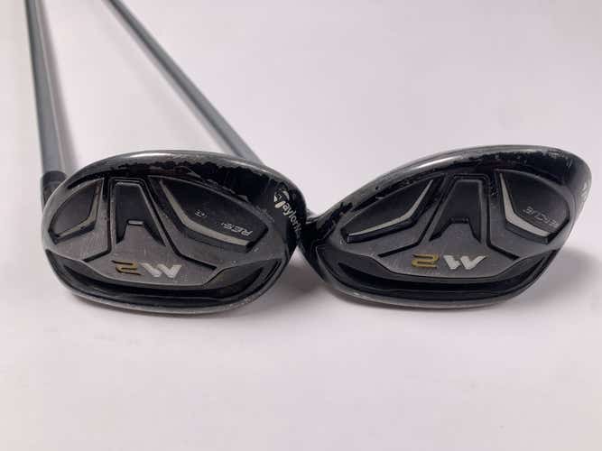 TaylorMade M2 2016 4 & 5 Hybrid Set 22* 25* REAX 45g Ladies Graphite Womens RH
