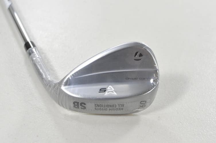 TaylorMade Milled Grind 5 Chrome 60*-10 Wedge Right DG Tour Issue Steel # 218775