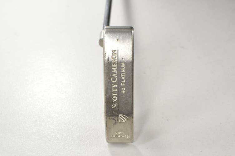 Titleist 1999 Scotty Cameron Pro Platinum Newport 2 35" Putter RH Steel # 218795