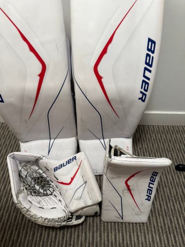 35" 2025 Bauer Supreme Shadow Full Right Goalie Full Set Pro Stock (Used)