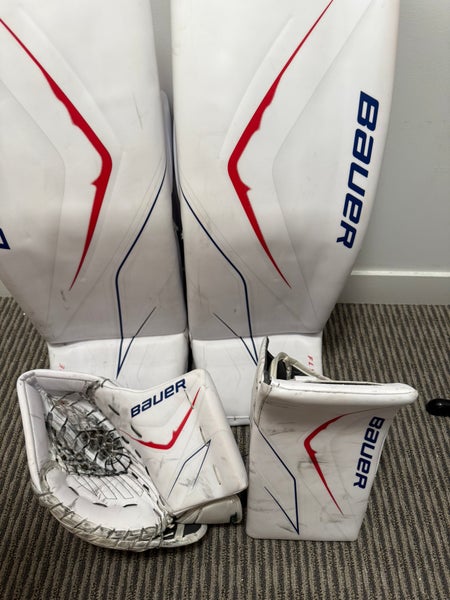 35" 2025 Bauer Supreme Shadow Full Right Goalie Full Set Pro Stock (Used)