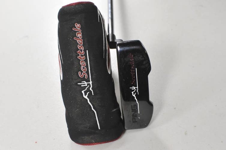 Ping Scottsdale Tomcat 35" Putter Black Dot Right Slight Arc Steel # 218744