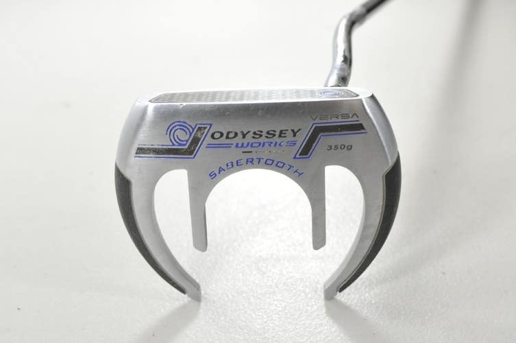 Odyssey Works Versa Sabertooth 35" Putter Right Steel # 218740