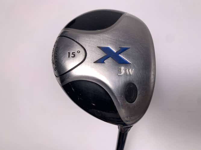 Callaway X 3 Fairway Wood 15* 60g Senior Graphite Mens RH