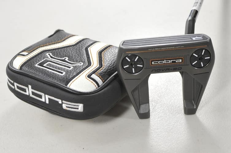 Cobra MIM Nova-30 34.5" Putter Right KBS CT Tour 120 Steel with Cover # 218316