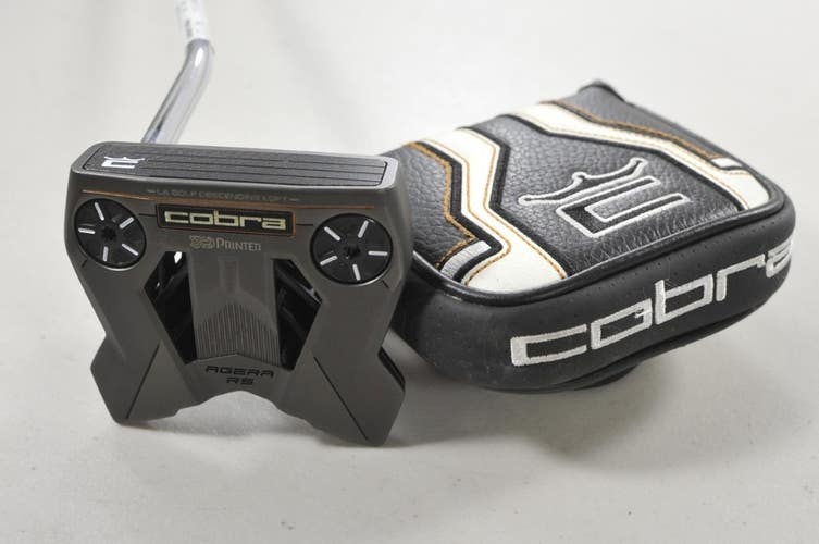 LEFT HANDED Cobra 3D Printed Agera 2024 35" Putter KBS CT Tour 120 Steel #218318