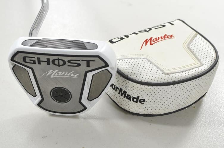 LEFT HANDED TaylorMade Ghost Manta 34" Putter Steel # 218438