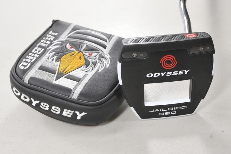 Odyssey Jailbird 380 Microhinge 39" Putter Right Steel with Head Cover # 218423