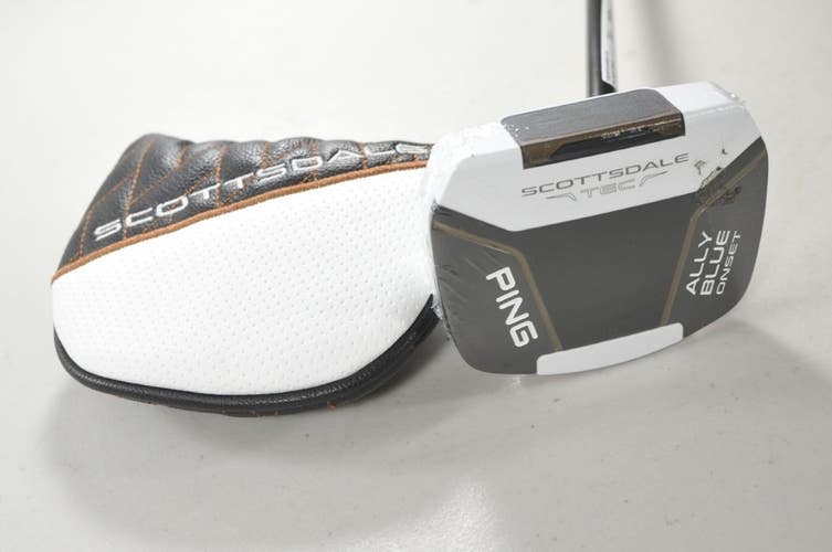 Ping Scottsdale TEC Ally Blue Onset 33.5" Putter RH Straight Steel # 218586