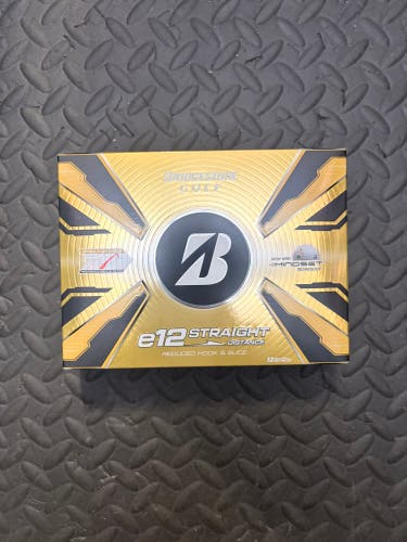 Bridgestone e12 Straight Golf Balls 12 Pack (1 Dozen) (New)