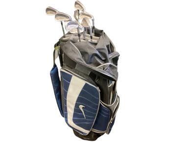 Used Nike 14 WAY CART BAG Mens Cart Bag Navy Blue 11846-S000104753