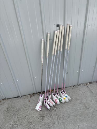 Women's 2025 Honma Beres Right Handed Iron Set Ladies FlexGraphiteShaft(8Clubs)#6-#11 Xp2