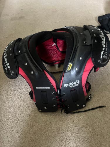 Medium Adult Riddell Kombine Shoulder Pads (Used)