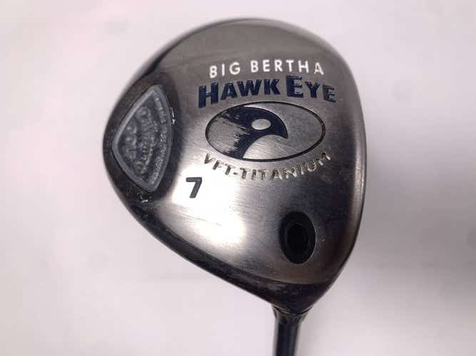 Callaway Hawkeye VFT 7 Fairway Wood 21* GEMS 50g Ladies Graphite Womens RH