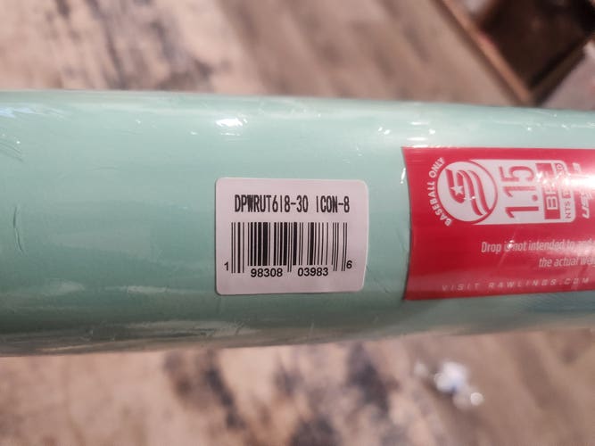2026 Rawlings Icon Composite USSSA Certified Bat (-8) 22 oz 30" (New)