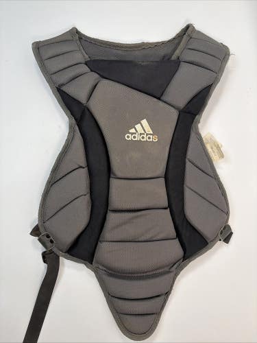 Adidas Captain Catchers Chest Protector, Grey, Small