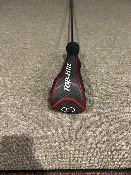 Men's 2022 Top Flite Tour XL Left Hand Fairway Wood Regular Flex 3 Wood Graphite Shaft (Used)