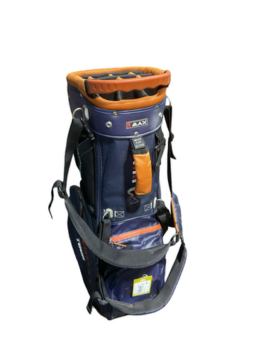 Used IMAX DRI LITE GOLF BAG Mens Stand Bag Navy Blue 11834-S000051042