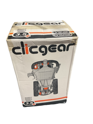 Used Clicgear 3.5+ PUSH CART Golf Cart 3 Wheel 11834-S000051006