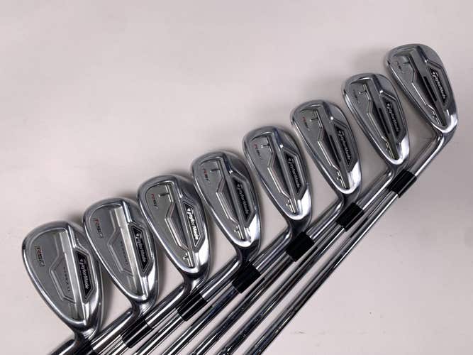 TaylorMade RSi 2 Iron Set 5-PW+GW+SW KBS Tour 105 105g Stiff Steel Mens RH