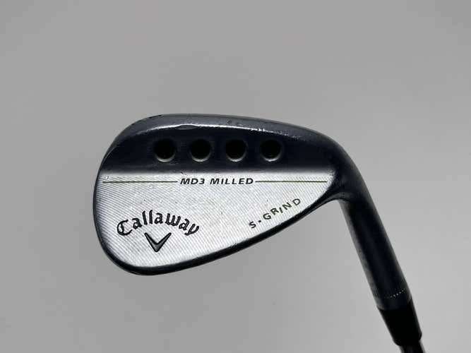 Callaway MD3 Milled Chrome S-Grind Wedge 52* 10 Bounce Wedge Steel Mens RH