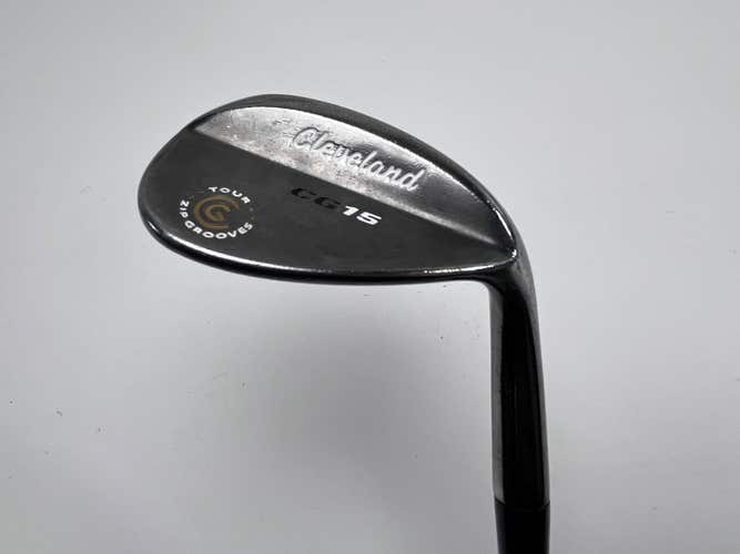 Cleveland CG15 Black Pearl Wedge 56* 14 Bounce Traction Wedge Steel Mens RH