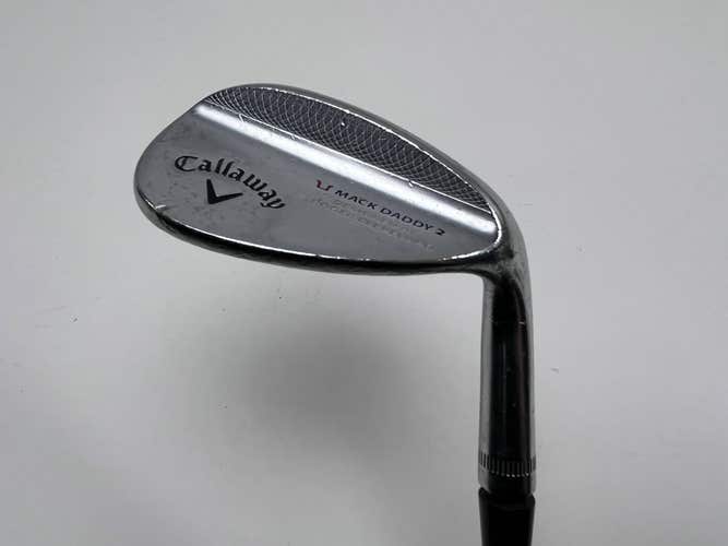 Callaway Mack Daddy 2 Chrome Wedge 56* 14 Bounce S-Grind Wedge Steel Mens RH