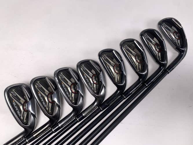 TaylorMade Burner 2.0 Iron Set 4-PW+AW SuperFast 65g Regular Graphite RH +1/2"
