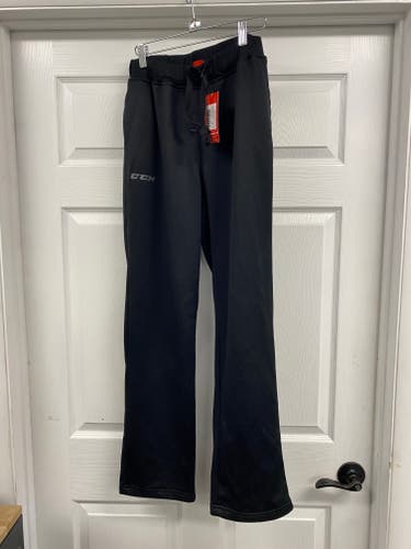 Black Small Adult Unisex Fleece Pants (New)