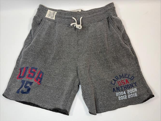 Roots of Fight Melo Anthony Games USA Grey Shorts, XL