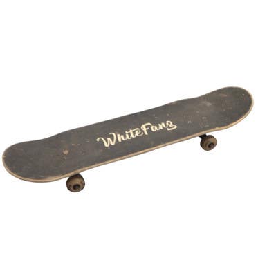 Used WHITE FANG SKATEBOARD Complete Skateboard Grey Regular 11760-S000091830