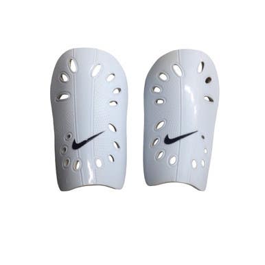 Used Nike Soccer Shin Guards Adult White LG 11760-S000091822