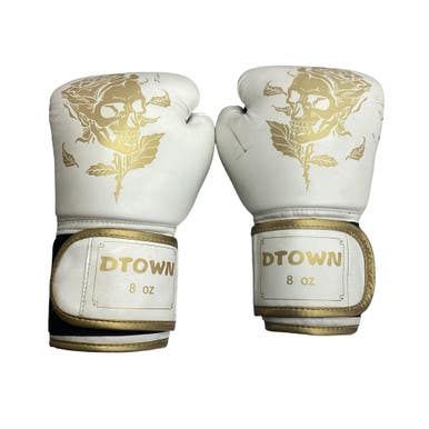 Used Boxing Gloves White Youth 11760-S000091770