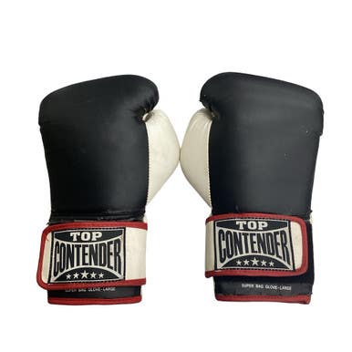 Used Top Contender Boxing Gloves Black LG 11760-S000091768
