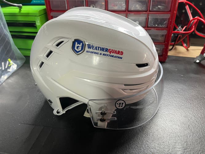 Warrior Alpha One Pro Helmet from the Greensboro Gargoyles ECHL