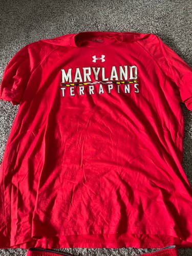 Maryland Lacrosse Under Armour Shirt (Used)