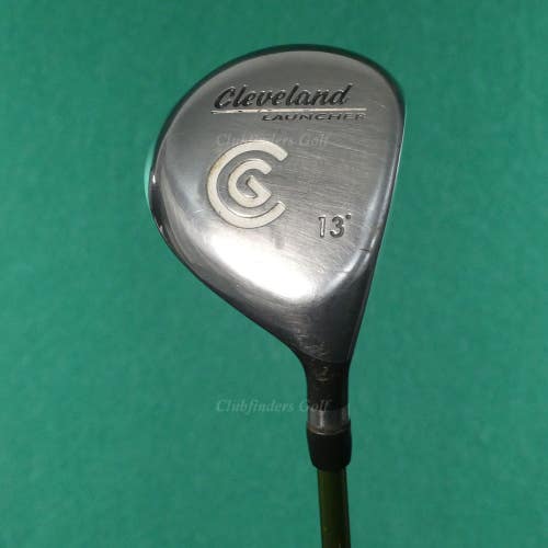 Cleveland Launcher Stainless Fairway 13 3 Wood Aldila NV 75-S Graphite Stiff