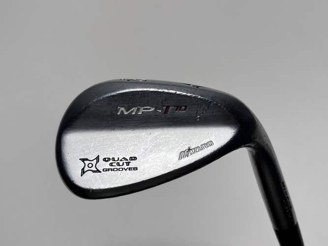 Mizuno MP T 10 White Satin Chrome Wedge 52* 7 Bounce TT DG S300 Stiff Steel RH