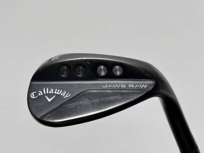Callaway Jaws Raw Black Plasma Wedge 60* 12 Bounce X-Grind Spinner 115g Steel RH