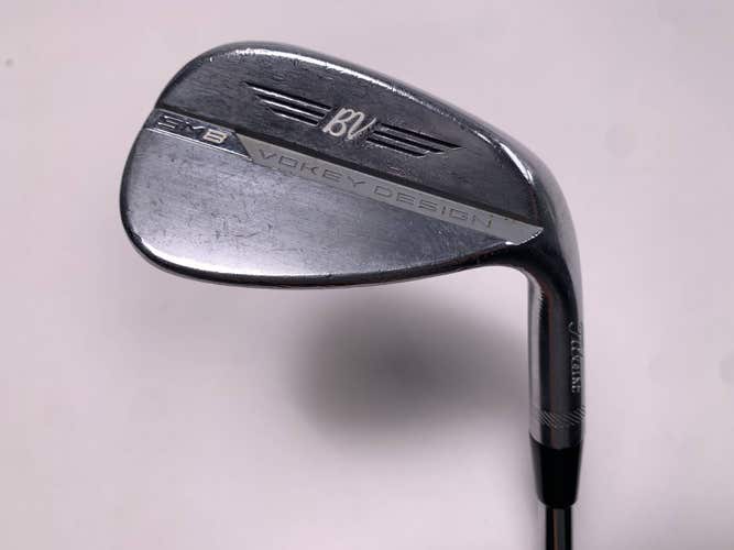 Titleist Vokey SM8 Tour Chrome Sand Wedge SW 54* 14 Bounce F-Grind Wedge RH